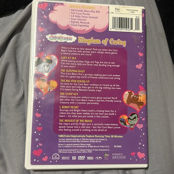 Care Bears DVD Kingdom of Caring - Picture 2 of 4